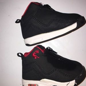 Shaq High Top Kids Toddlers Size 3 Black Shoes